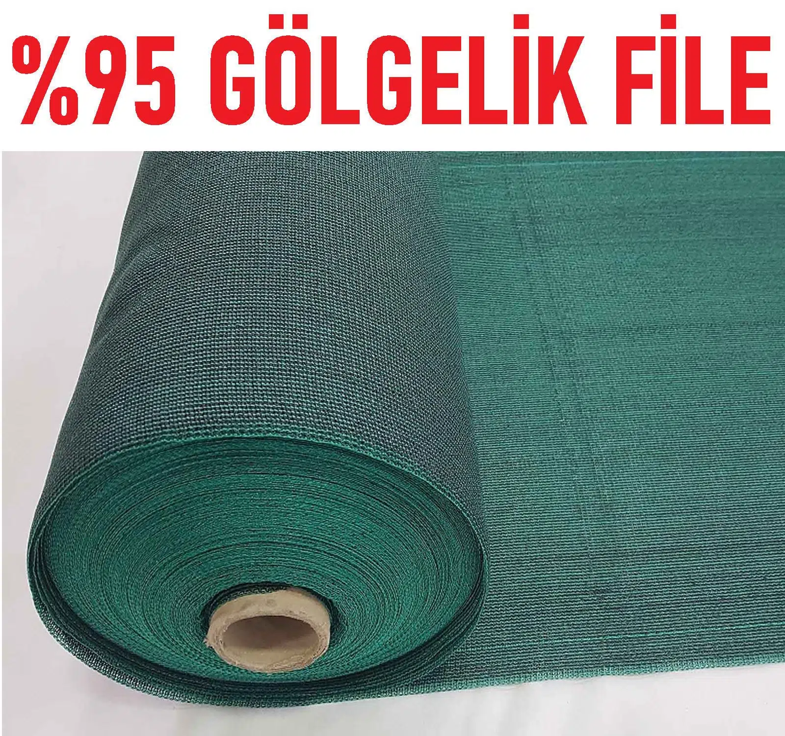 Abdioğulları %95 Gölgelik File 1,5m X 25m Bahçe Çit Örtüsü Meyve Ağacı Örtüsü