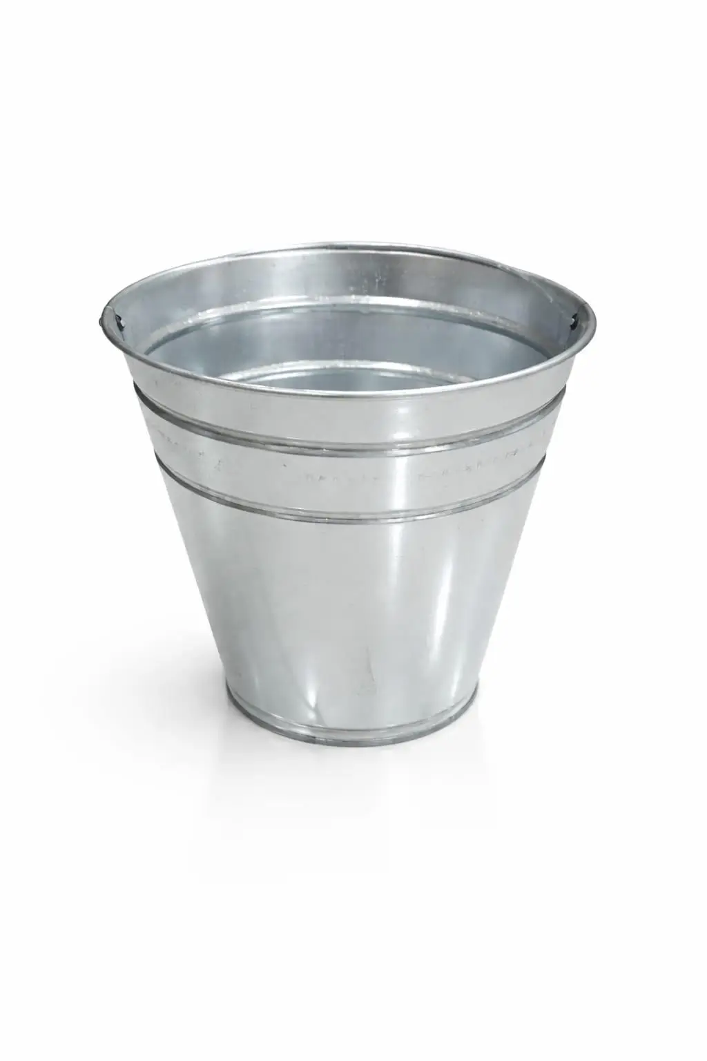 Kum Kovası Su Kovası Metal Galvaniz Çok Amaçlı Kova Çapı 30 cm